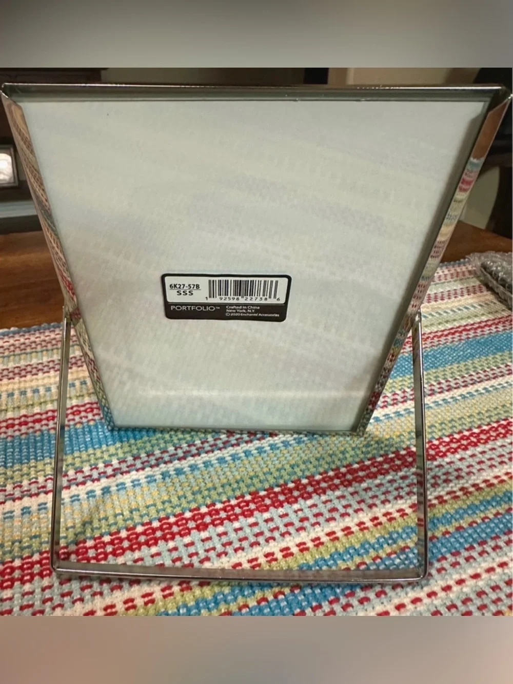 5x7 Silver-tone Photo Frame